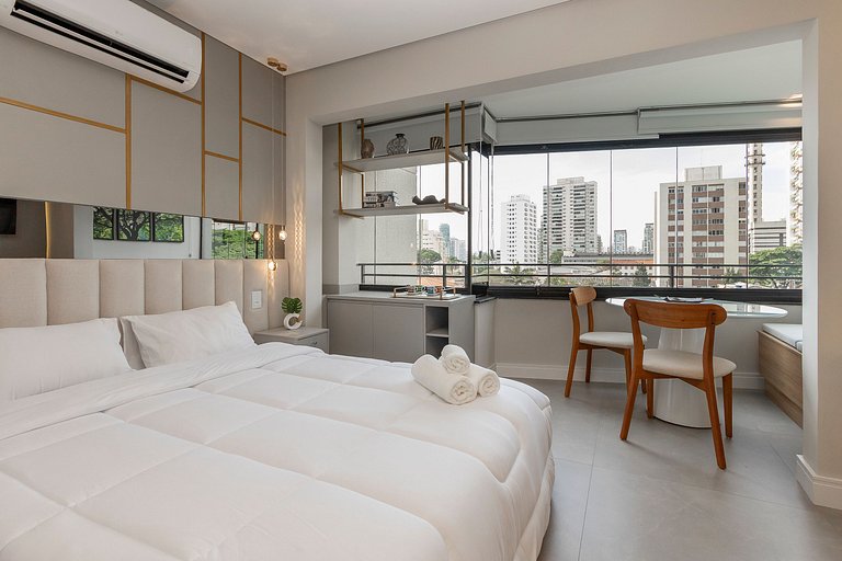 Sofisticação e Conforto | Piscina Rooftop e Sauna