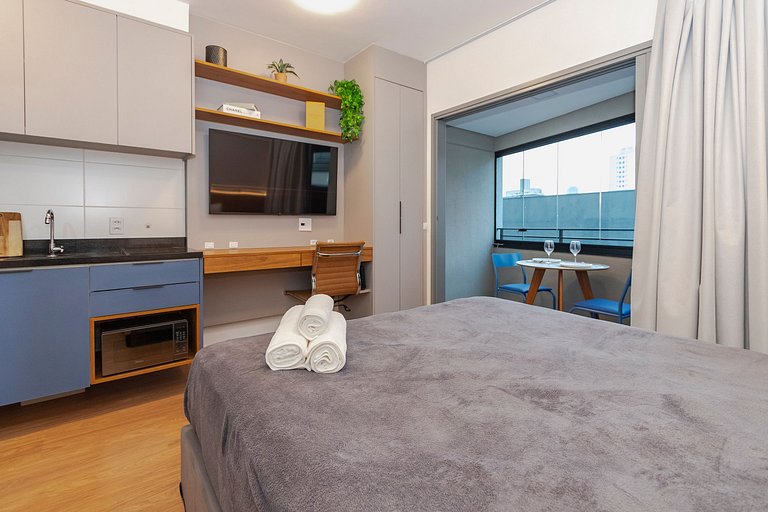 Sofisticação e Conforto | Piscina Rooftop e Sauna