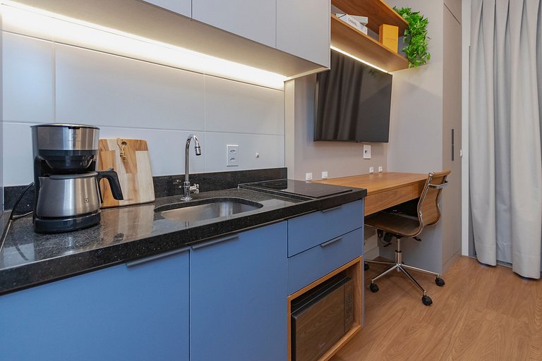 Sofisticação e Conforto | Piscina Rooftop e Sauna