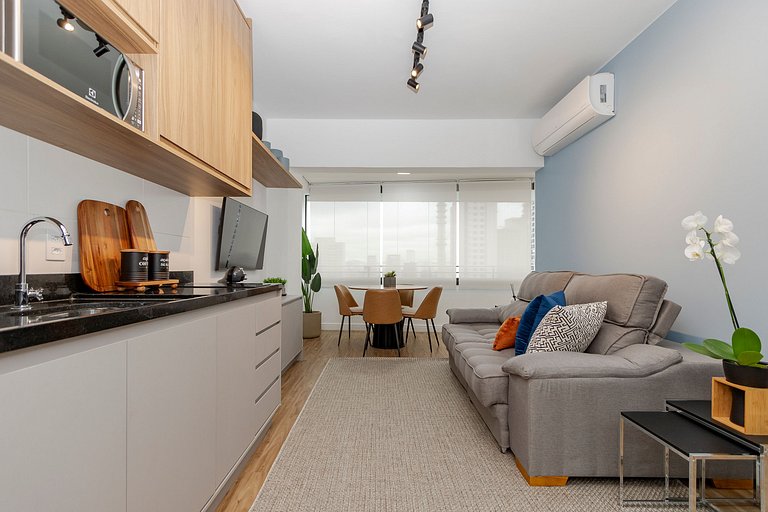 Sofisticação e Conforto | Piscina Rooftop e Sauna