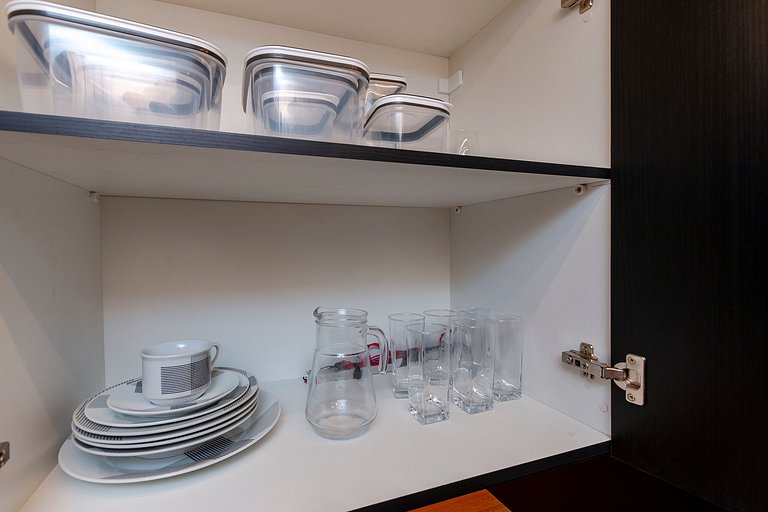 Studio Charmoso com Piscina Rooftop