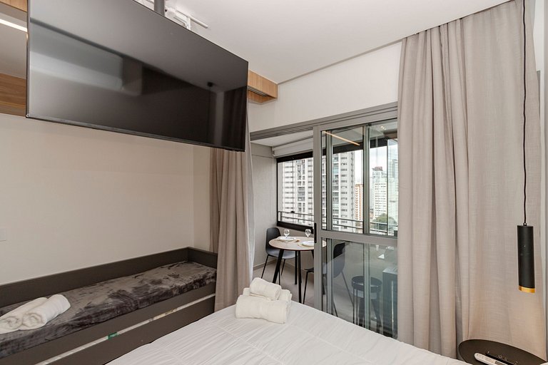 Sofisticação e Conforto | Piscina Rooftop e Sauna