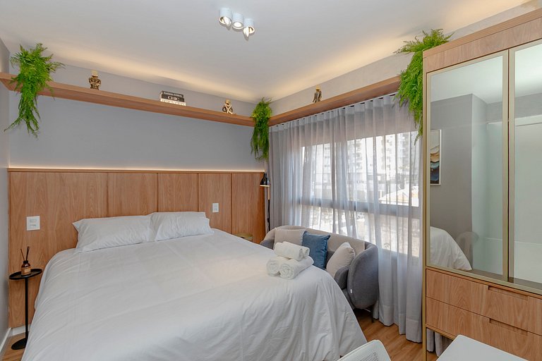 Belíssimo Studio perto do Allianz Parque