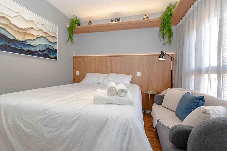 Belíssimo Studio perto do Allianz Parque