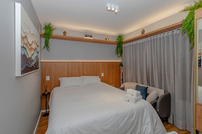 Belíssimo Studio perto do Allianz Parque