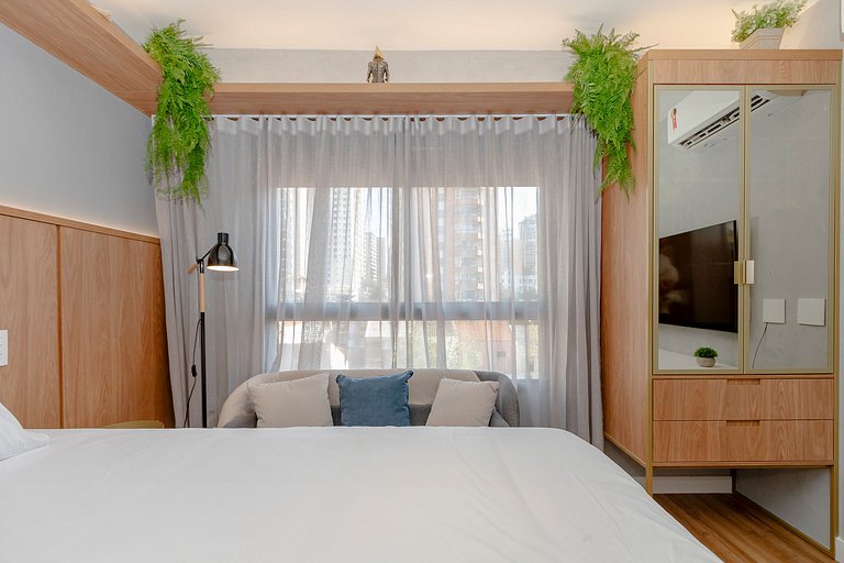 Belíssimo Studio perto do Allianz Parque