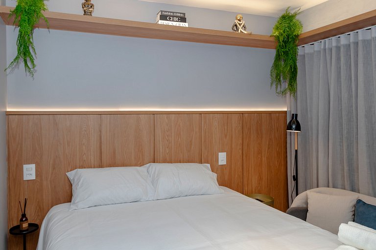 Belíssimo Studio perto do Allianz Parque