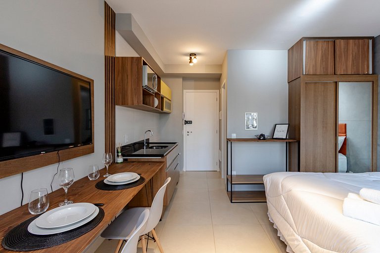 Sofisticação e Conforto | Piscina Rooftop e Sauna