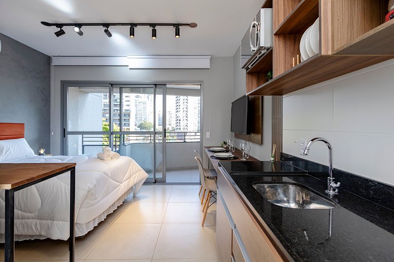 Sofisticação e Conforto | Piscina Rooftop e Sauna