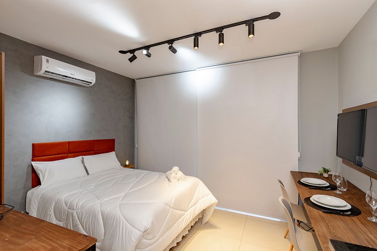 Sofisticação e Conforto | Piscina Rooftop e Sauna