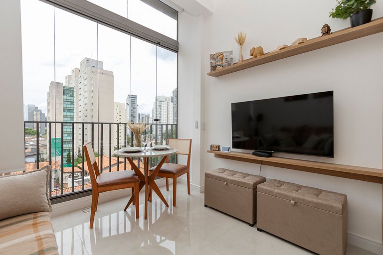 Belo Studio c/ Mezanino & Piscina Rooftop