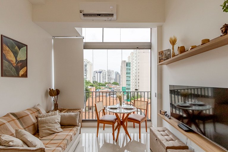 Belo Studio c/ Mezanino & Piscina Rooftop