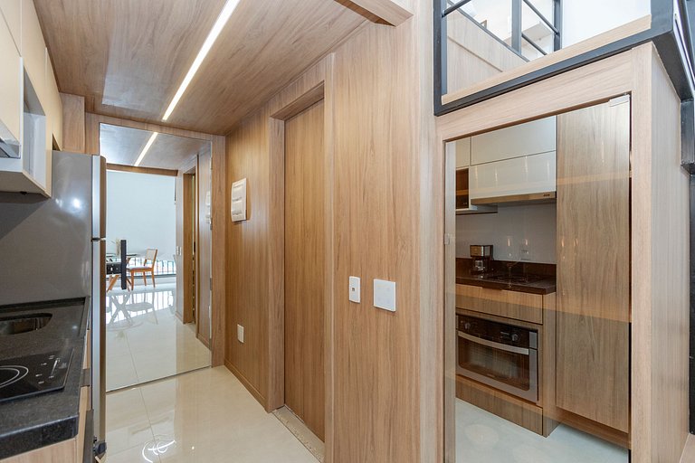 Belo Studio c/ Mezanino & Piscina Rooftop