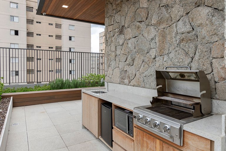 Belo Studio c/ Mezanino & Piscina Rooftop