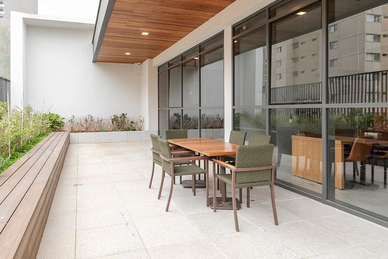 Belo Studio c/ Mezanino & Piscina Rooftop