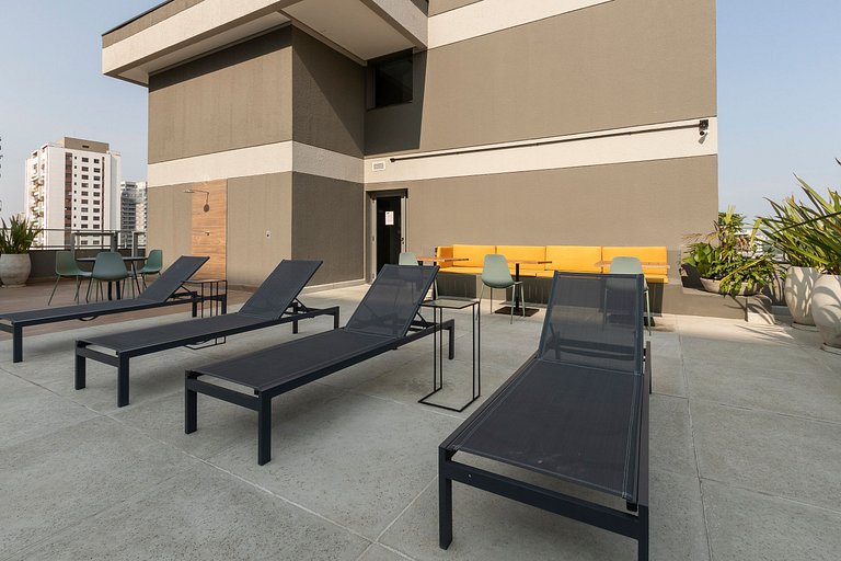 Sofisticação e Conforto | Piscina Rooftop e Sauna