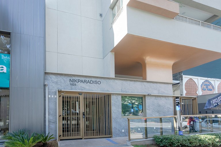Belo Studio c/ Piscina Rooftop | Ibira e Paulista