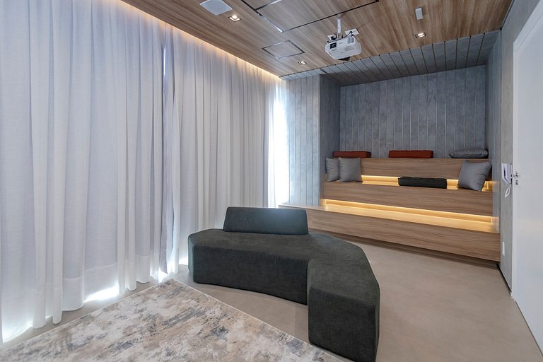 Belo Studio c/ Piscina Rooftop | Ibira e Paulista