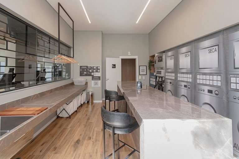 Belo Studio c/ Piscina Rooftop | Ibira e Paulista