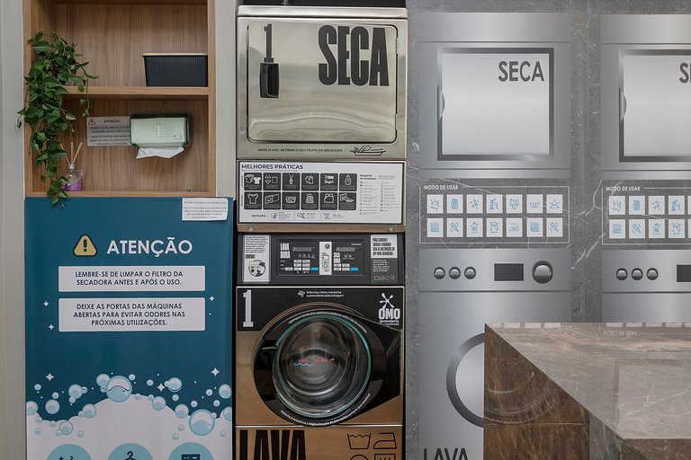 Belo Studio c/ Piscina Rooftop | Ibira e Paulista