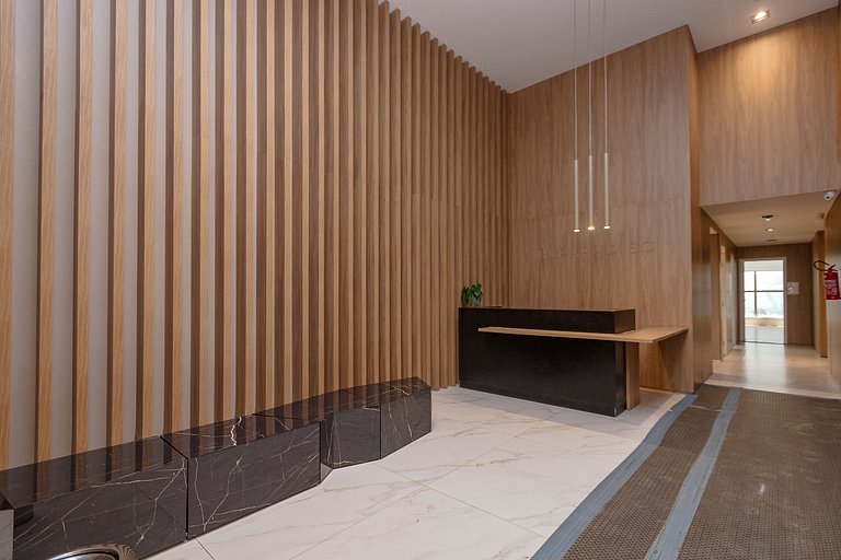 Belo Studio c/ Piscina Rooftop | Ibira e Paulista