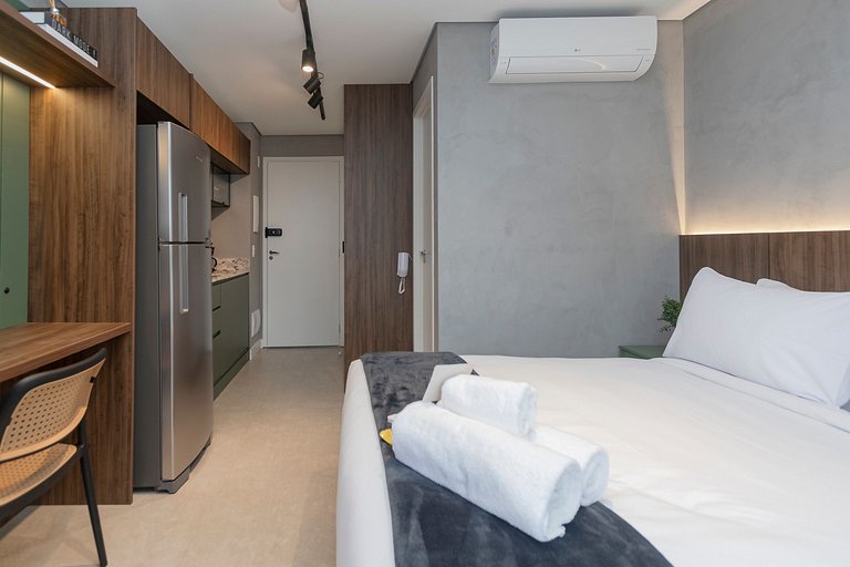 Mirante Studio | 24º Andar, Rooftop and Sauna