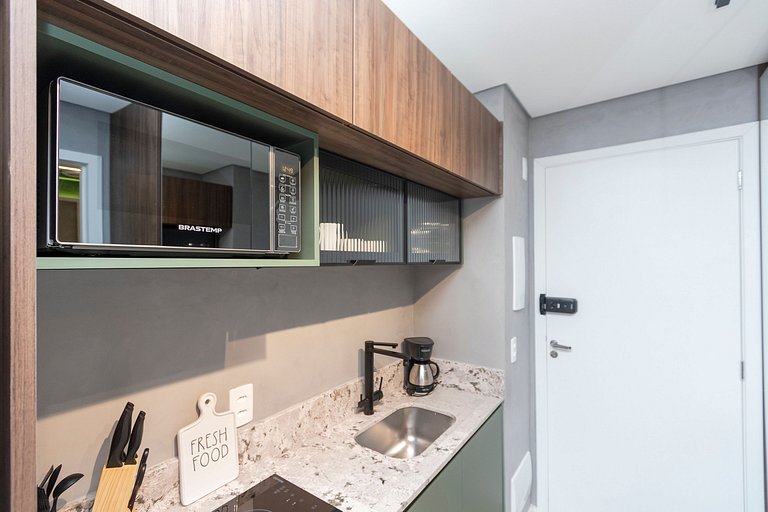 Mirante Studio | 24º Andar, Rooftop and Sauna