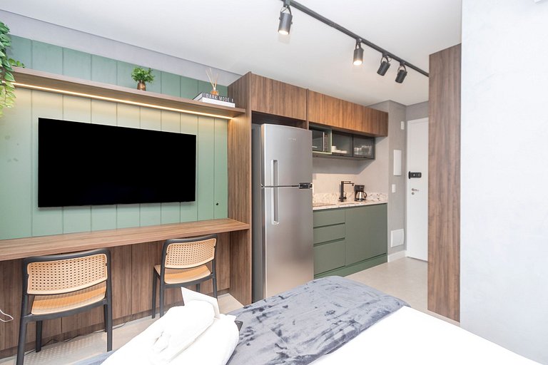 Mirante Studio | 24º Andar, Rooftop and Sauna