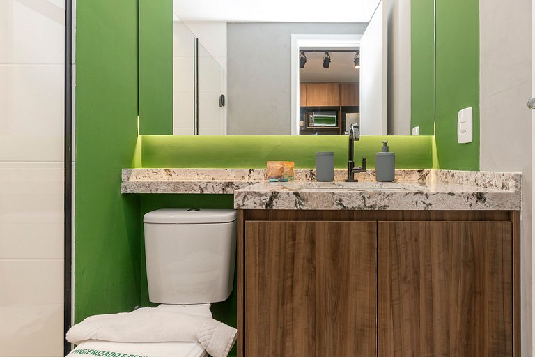 Mirante Studio | 24º Andar, Rooftop and Sauna