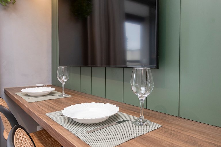 Mirante Studio | 24º Andar, Rooftop and Sauna