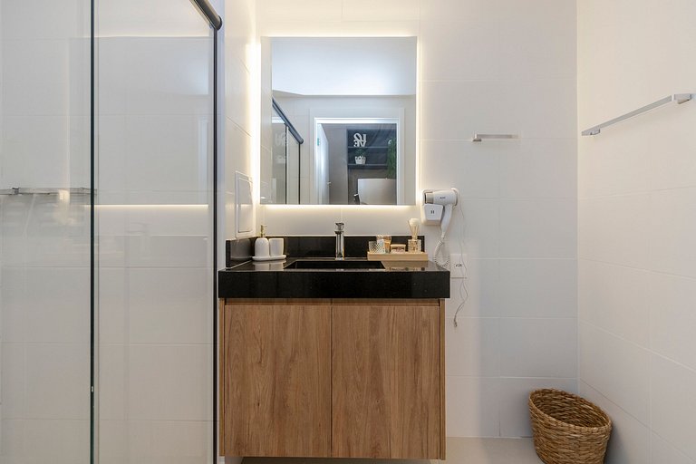 Grand Studio com Living | Lazer & Piscina