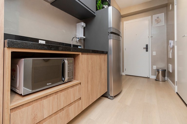 Grand Studio com Living | Lazer & Piscina