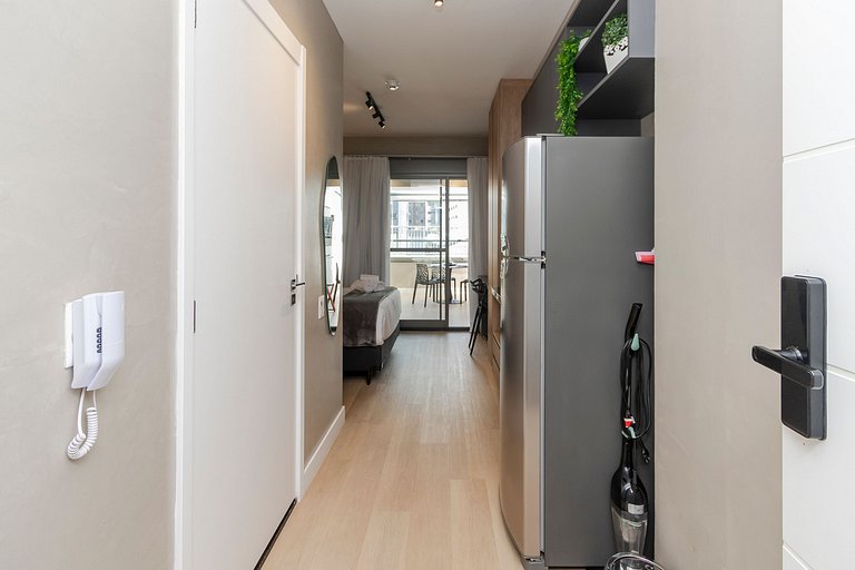 Grand Studio com Living | Lazer & Piscina