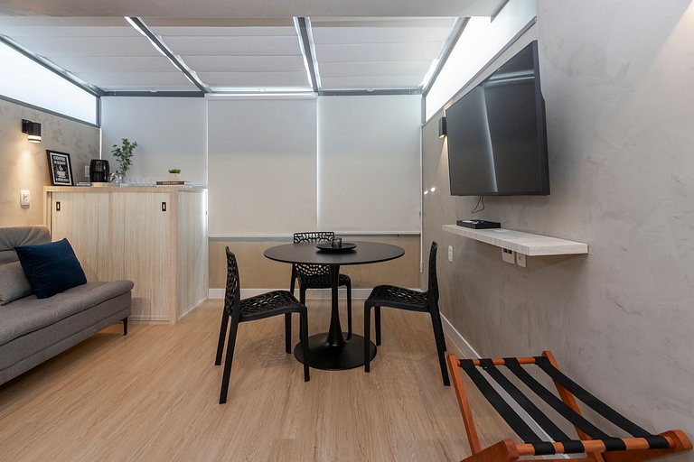 Grand Studio com Living | Lazer & Piscina