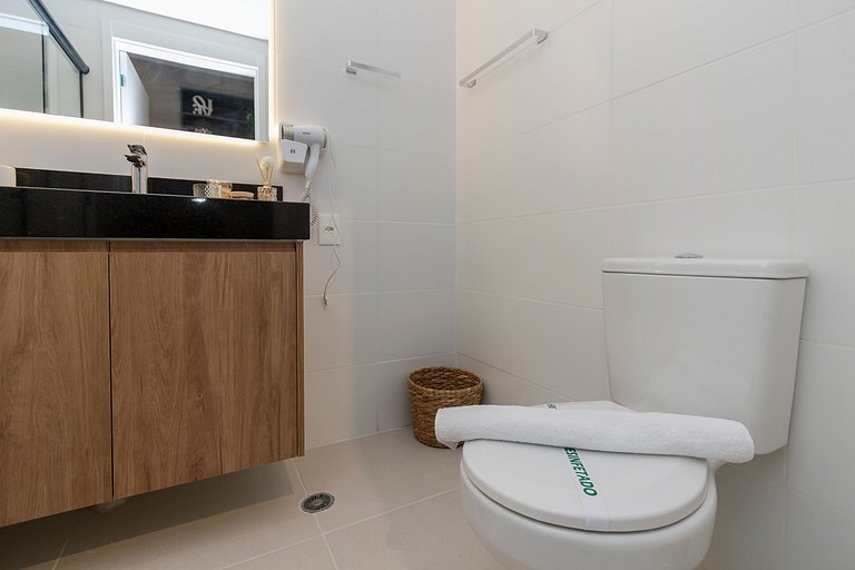 Grand Studio com Living | Lazer & Piscina