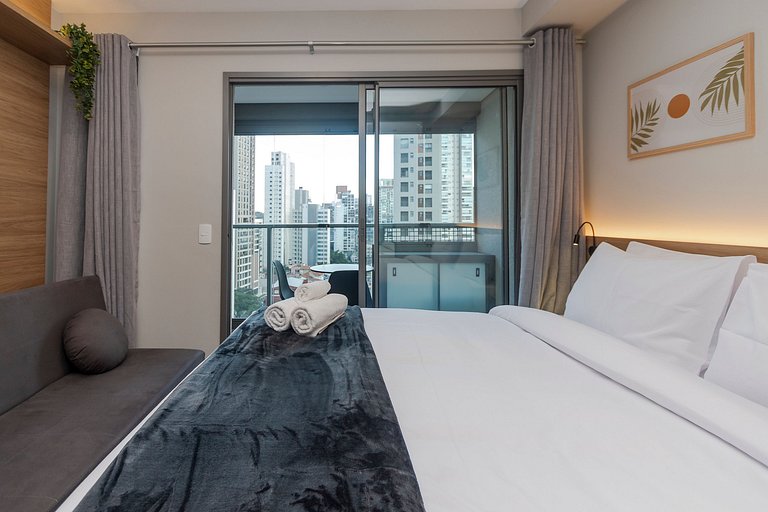 Aurora Brooklin | Home Office c/ Vista da Cidade
