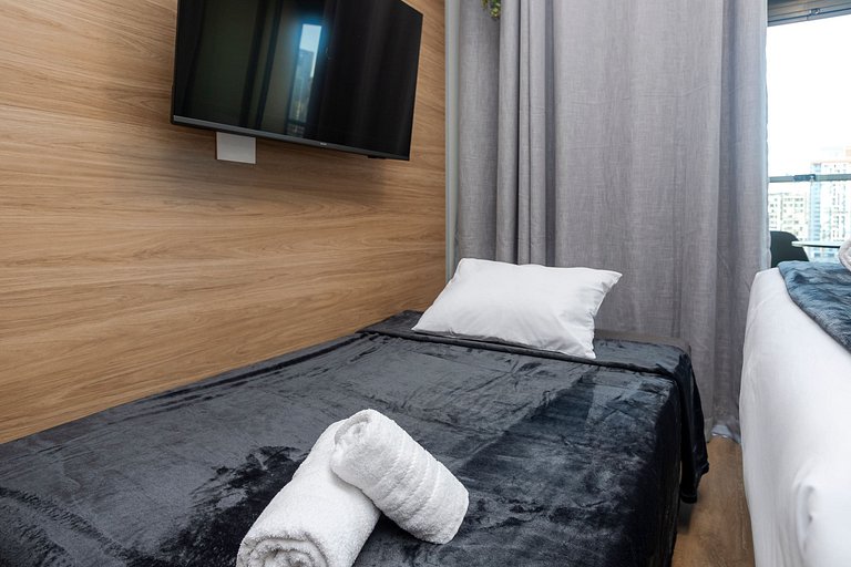Aurora Brooklin | Home Office c/ Vista da Cidade