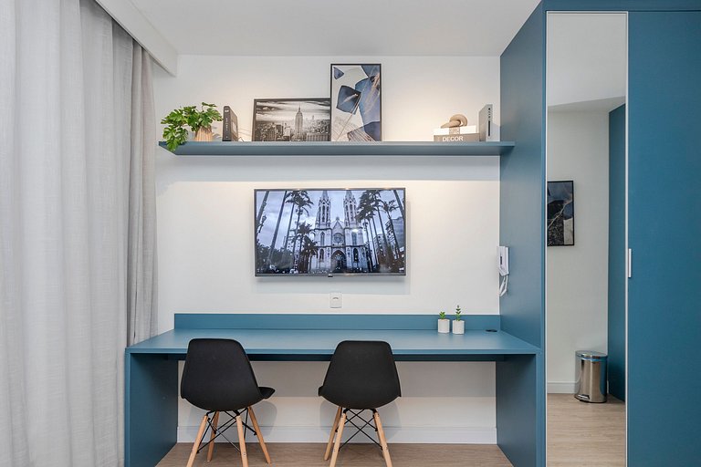 Duo Studio | Próximo ao Metrô & Consulado