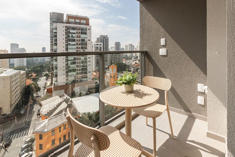 Consulado EUA e Metrô • Rooftop, Sauna, Piscina
