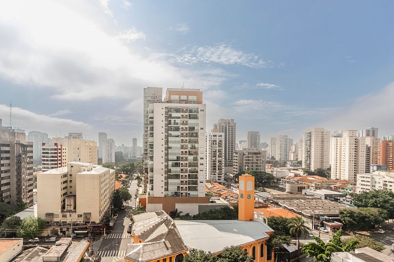 Consulado EUA e Metrô • Rooftop, Sauna, Piscina