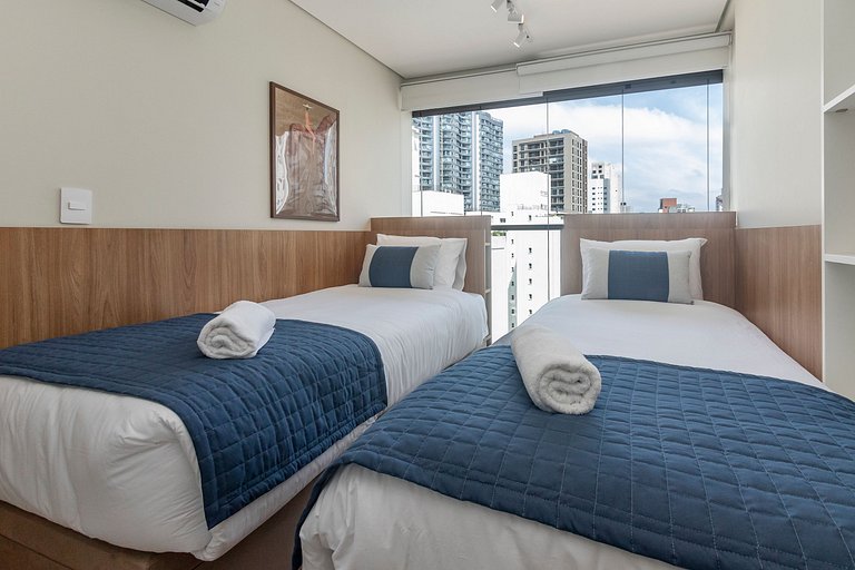 Sofisticação e Conforto | Piscina Rooftop e Sauna