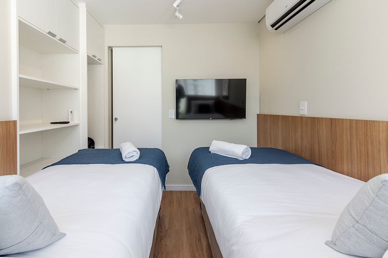 Sofisticação e Conforto | Piscina Rooftop e Sauna
