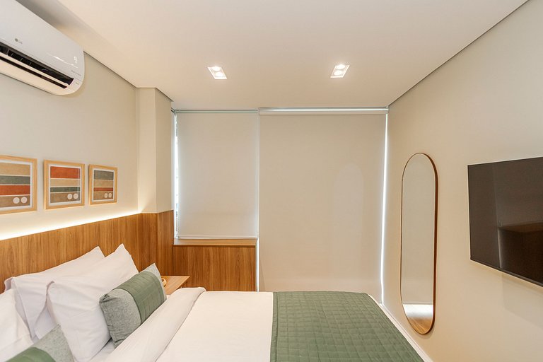Sofisticação e Conforto | Piscina Rooftop e Sauna