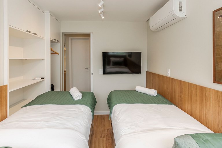 Sofisticação e Conforto | Piscina Rooftop e Sauna