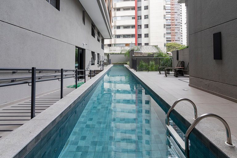 Movi Studio c/ Piscina, Academia e Coworking