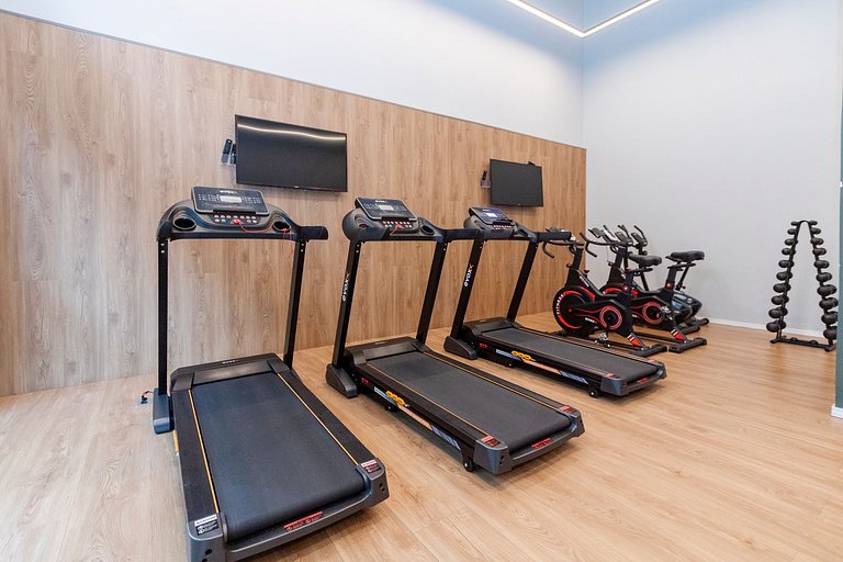Movi Studio c/ Piscina, Academia e Coworking