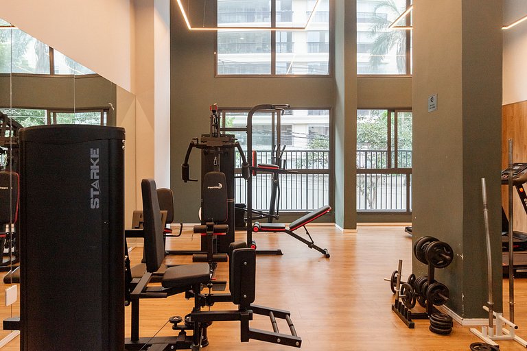 Movi Studio c/ Piscina, Academia e Coworking