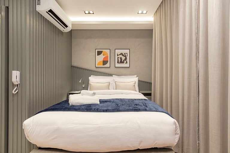 Prime Studio c/ Piscina Rooftop | Ibira e Paulista