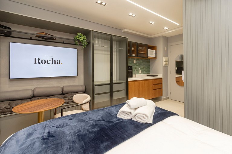 Prime Studio c/ Piscina Rooftop | Ibira e Paulista