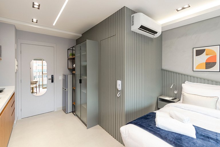 Prime Studio c/ Piscina Rooftop | Ibira e Paulista